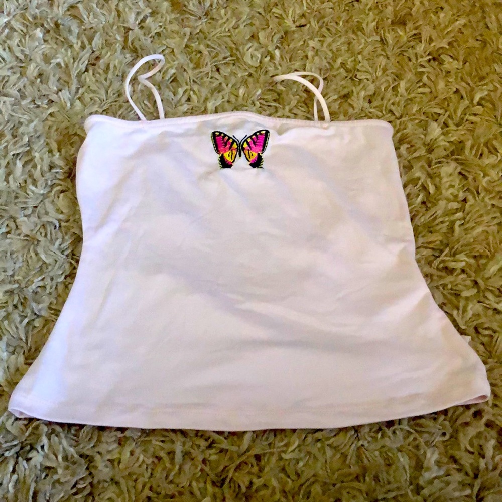 Light pink tank tops